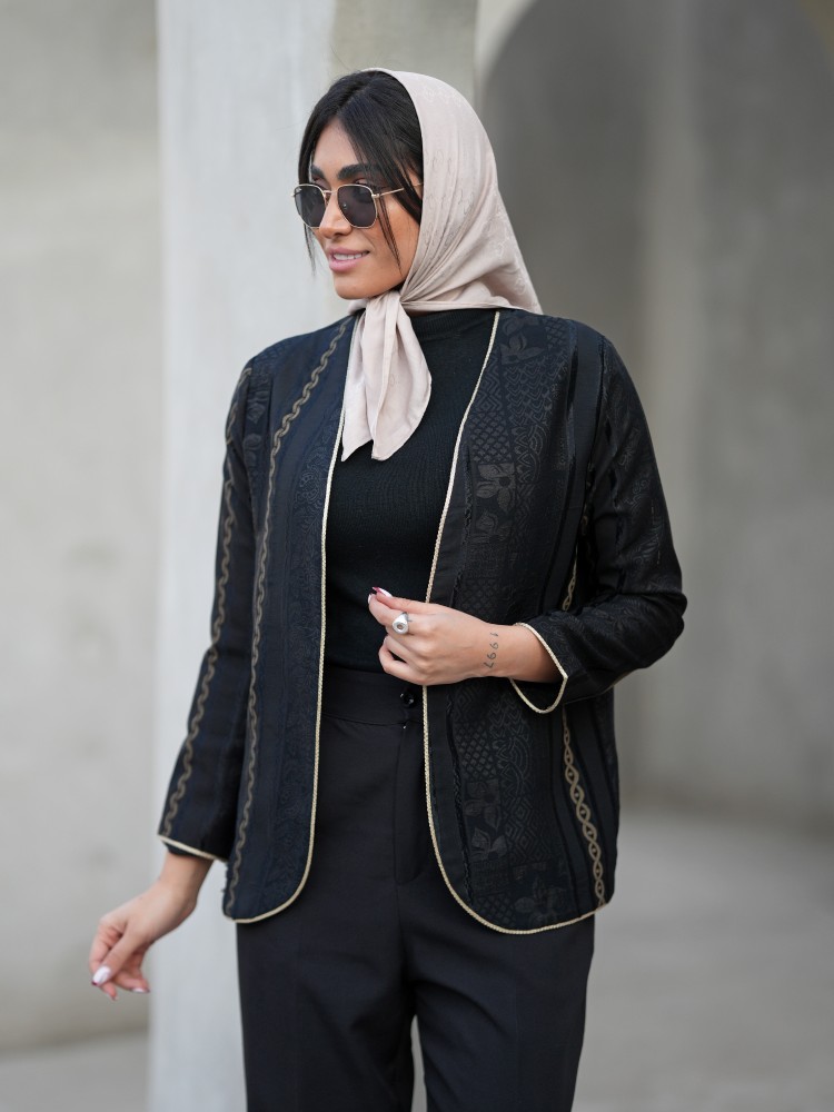 مانتو کتی ژاکارد M31884