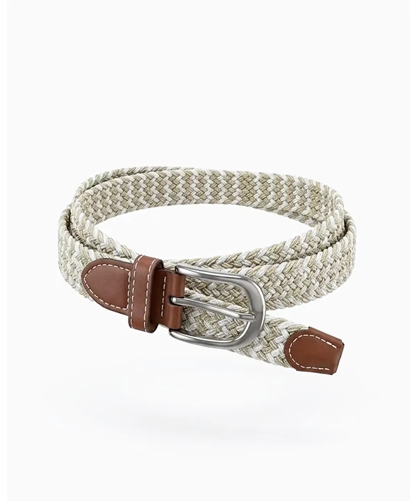 کمربند کنفی زنانه کد 2071 - کرم