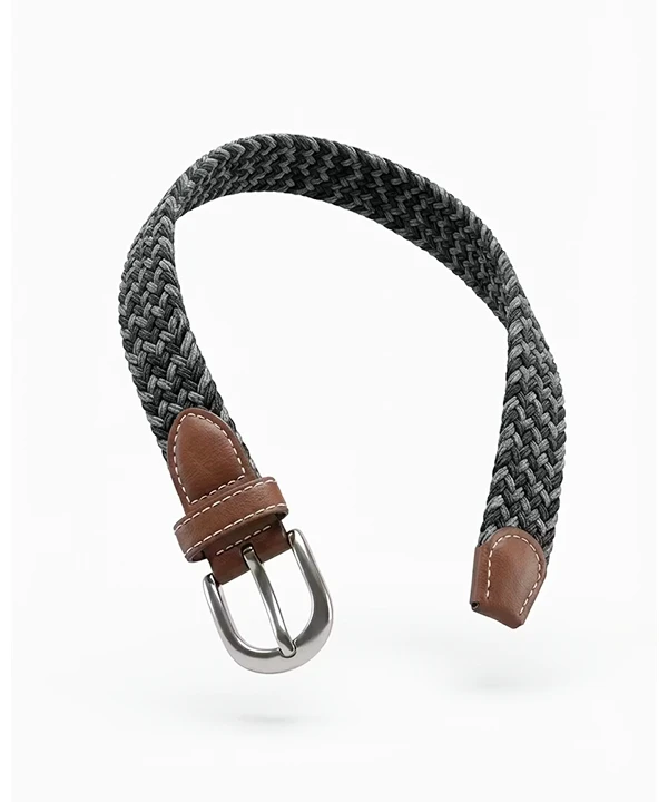 کمربند کنفی زنانه کد 2071 - خاکستری