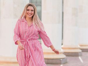 نکات استایل برای زنانی که شکم بزرگی دارند