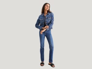 شلوار جین استریت فیت (Straight Fit Jeans)