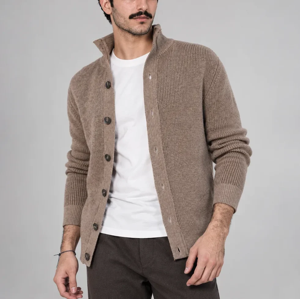 ژاکت بافت مردانه - کد 3170